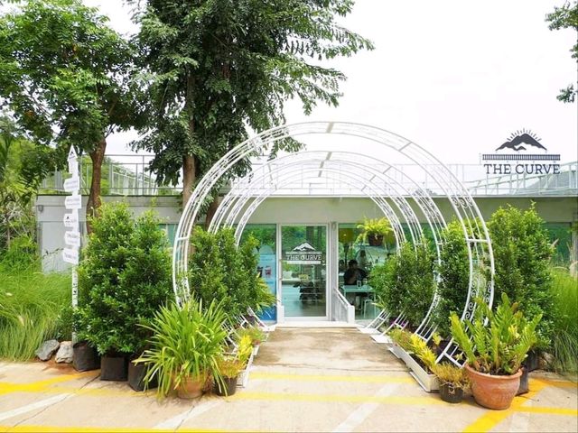 🚂⛰ คาเฟ่วิวปัง THE CURVE จ. กาญจนบุรี 🥤
