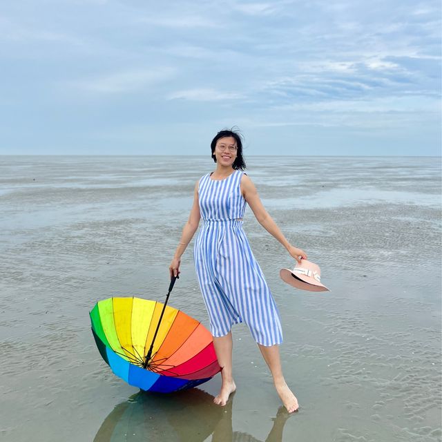 Amazing beach in the middle of the sea!