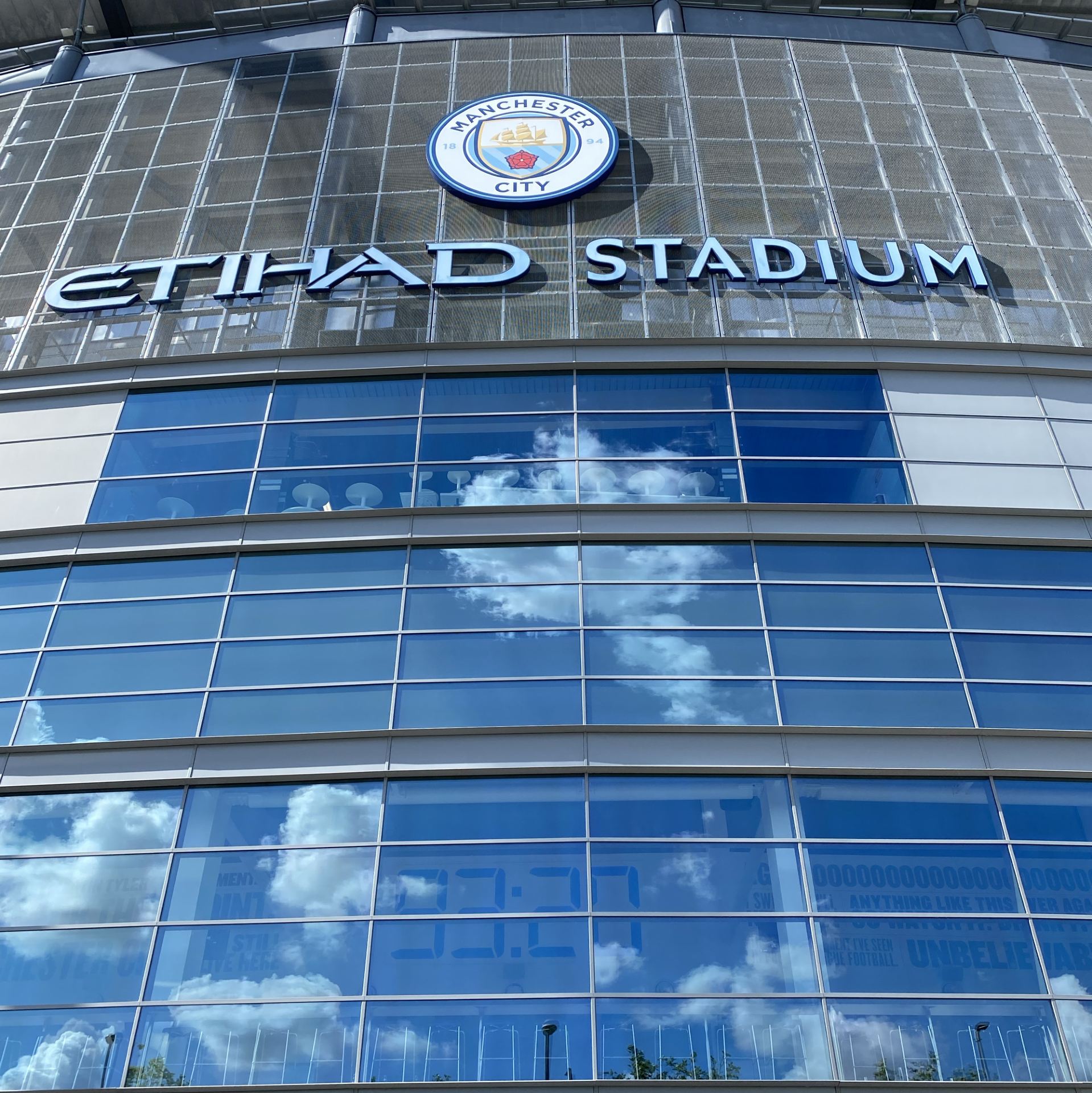 Sân vận động Etihad, sân nhà của đội bóng Ngoại hạng Anh Manchester City