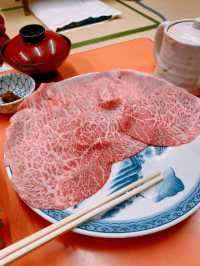平歎入口即化壽喜燒近江牛🐂百年平民店淺草「米久」🍚