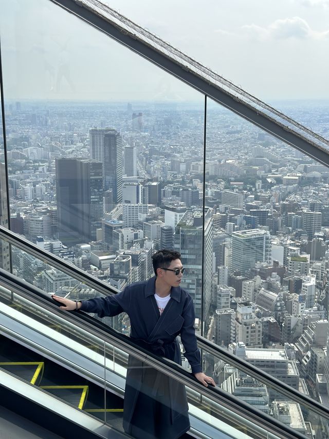 渋谷sky 可以看到全東京市區的景點之一