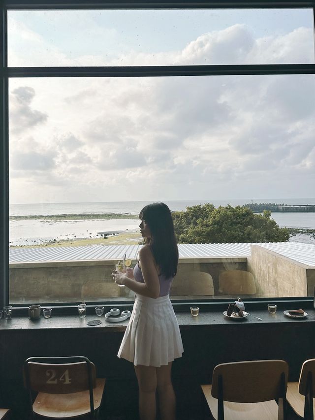 台灣探店☕️ 三芝浪漫海景咖啡店│我們在海邊