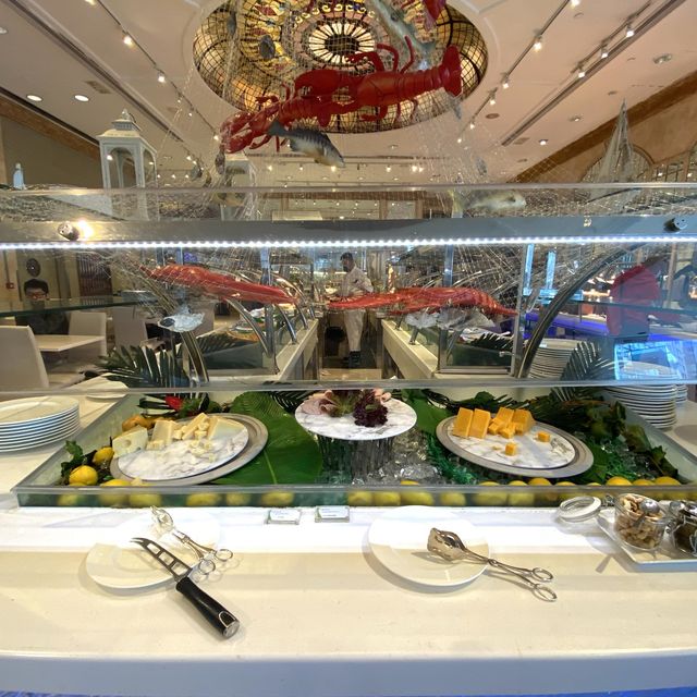富豪香港酒店的自助早餐
