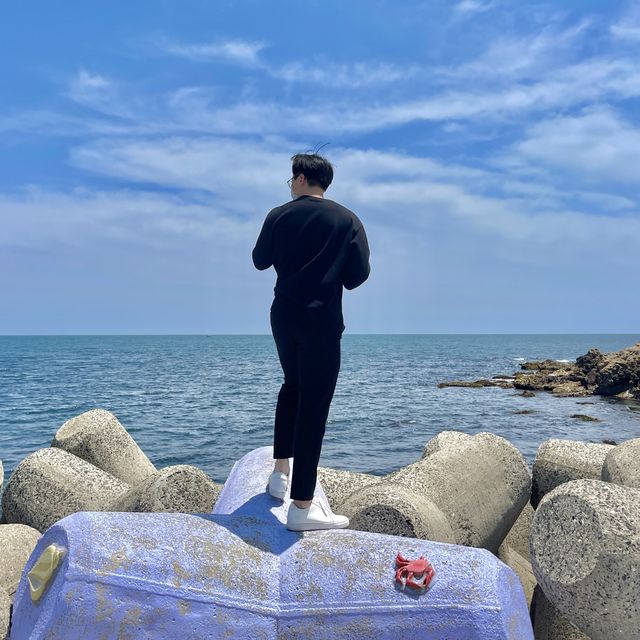 울산의 최고 힐링장소 슬도 💙