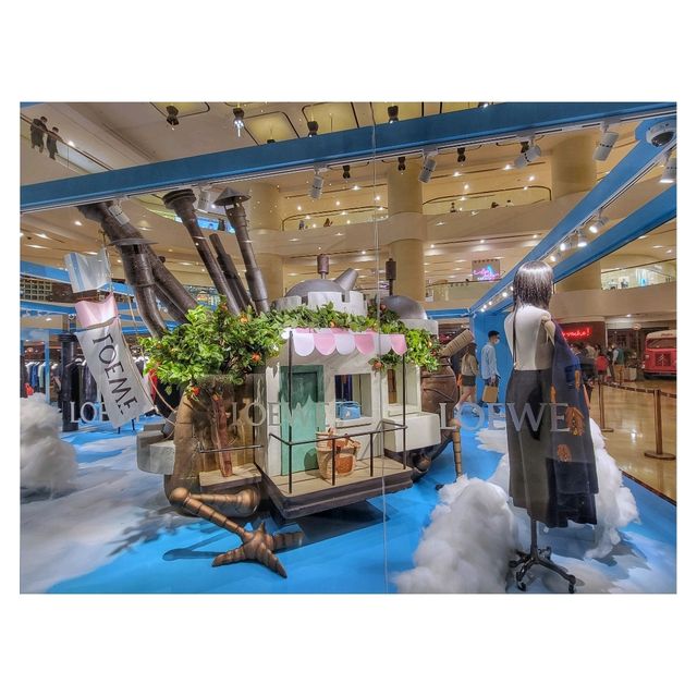 Loewe x哈爾移動城堡。太古廣場