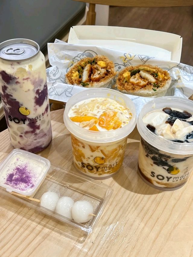 人氣豆乳食品店款式勁多