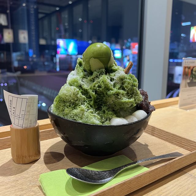시부야 마차빙수 맛집 알려드려요~~💚