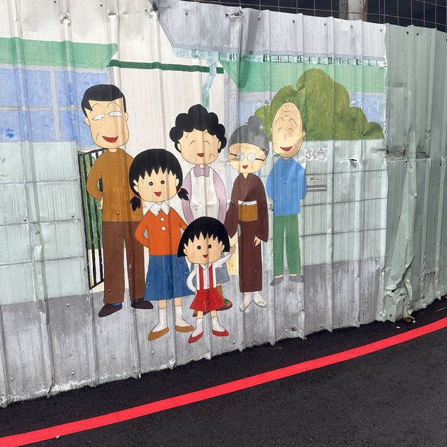台中特色景點 動漫彩繪巷