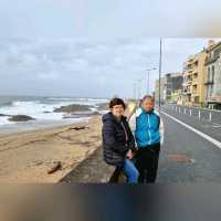 Walk along the Atlantic Coastline 🇵🇹 Foz do Douro