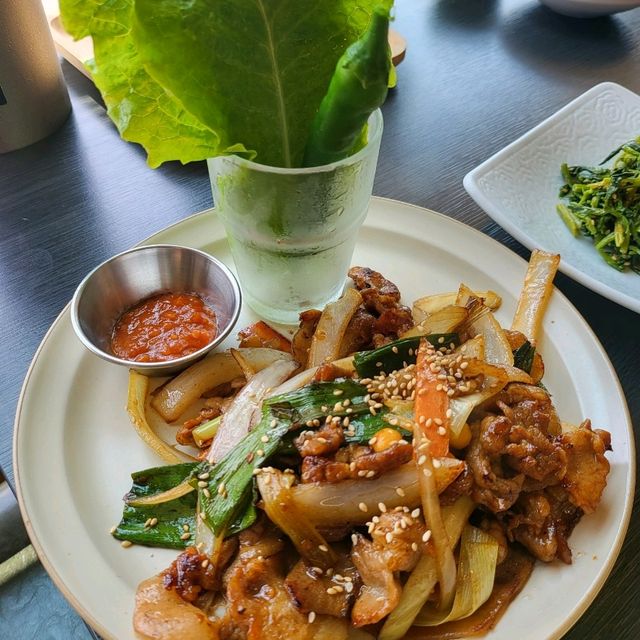 파주 운정 호수공원 산책 하고 식사하기 좋은 맛집 , 그린식탁 🌿 