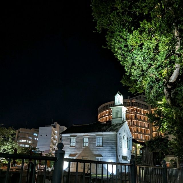 【長崎くんち】前夜の、御旅所付近から、長崎のエキゾチックな夜の街並みを散策。