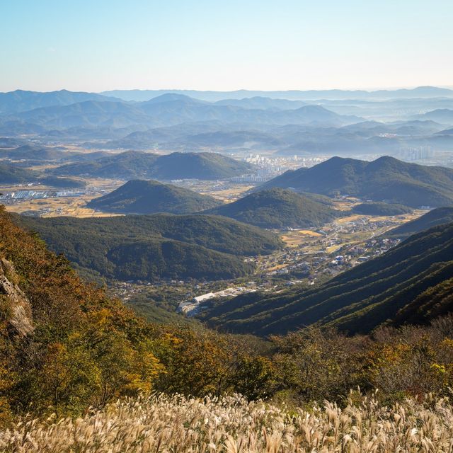 억새 명소 울산 간월재