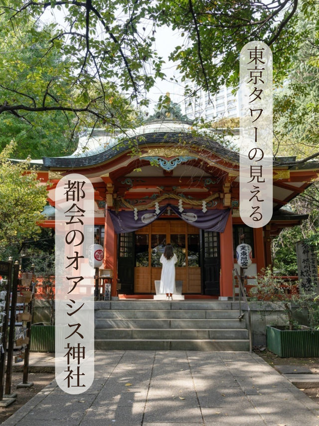 【東京都/芝公園】木漏れ日のさす都会のオアシス