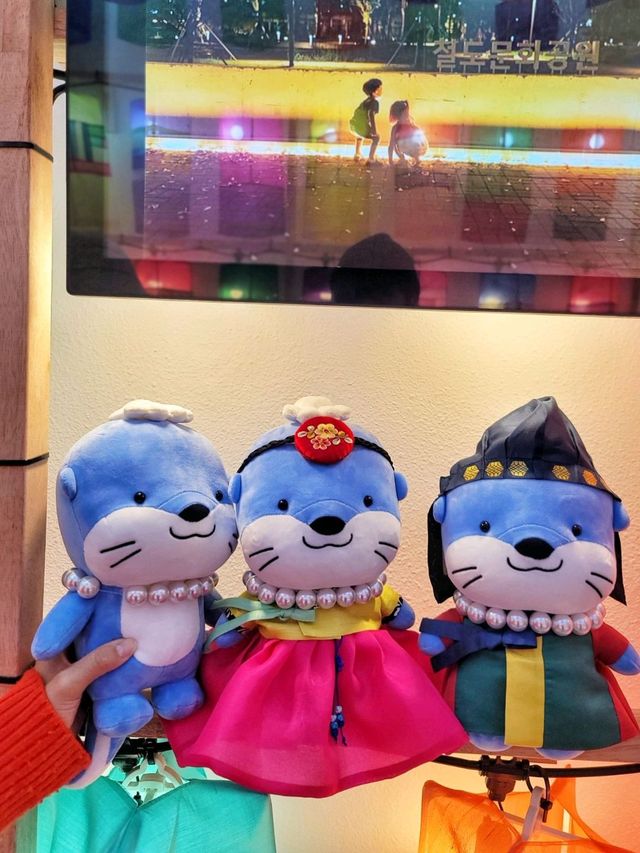 빛나는 진주유등을 상시로 볼수 있는 곳✨️