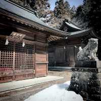Amagawa Shrine in Nagano