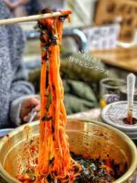 【韓国旅行】雰囲気最高✨韓国映画ロケ地‼️レトロな市場の食堂