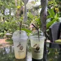 ดิ โอโซน คาเฟ่คลายร้อน ที่บางกระเจ้า