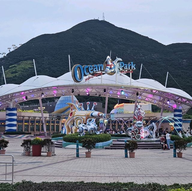 海洋公園萬豪酒店戶外設施十分多