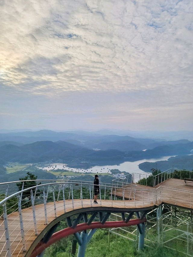 뷰도 대박! 데크길도 멋진 한반도지형전망공원🇰🇷