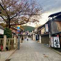 Time travel through streets of Kyoto