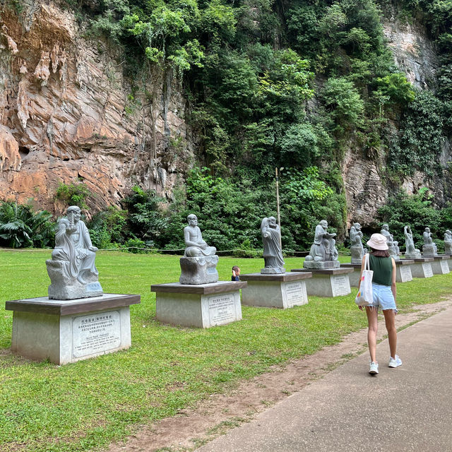 Paddle around the beautiful limestone 