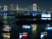 台場煙火Hilton hotel