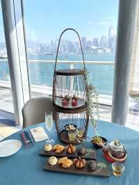 香港尖沙咀海景打卡中式下午茶套餐-八十里