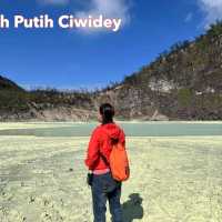 I am here "Kawah Putih Ciwidey" Bandung