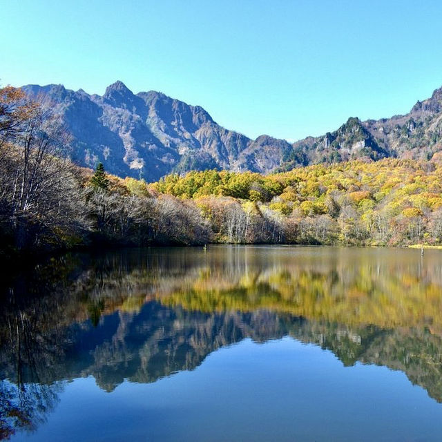 Lake Kagami in Nagano