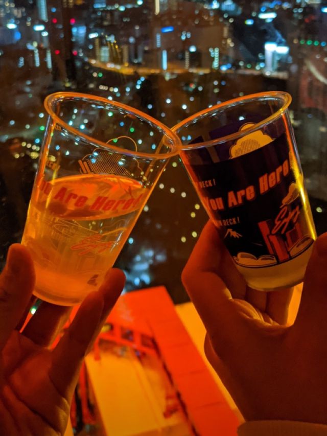 【東京観光】綺麗に輝く東京タワー
