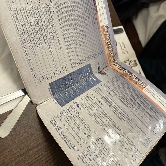 パリのクレープ通りでオススメなのは？？