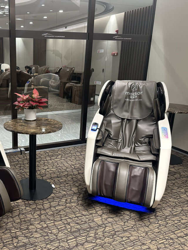 【中国🇨🇳広州】豪華すぎる！tripcom利用ok👌24時間OPENの空港ラウンジ