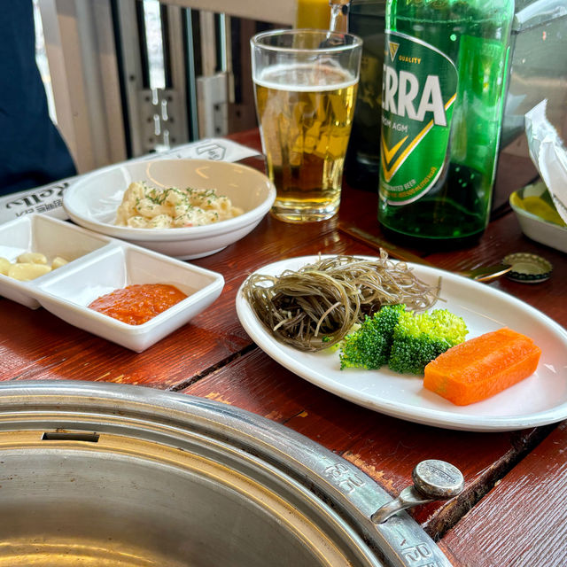【韓国釜山・尾浦】テラスで海を眺めて豪快な貝焼きを味わう「ミポクッチブ」
