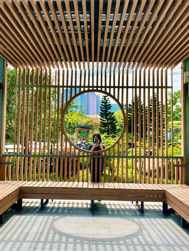 【坑口】文曲里公園:鬧市中的現代中式庭園 【坑口】文曲里公園:鬧市中的現代中式庭園