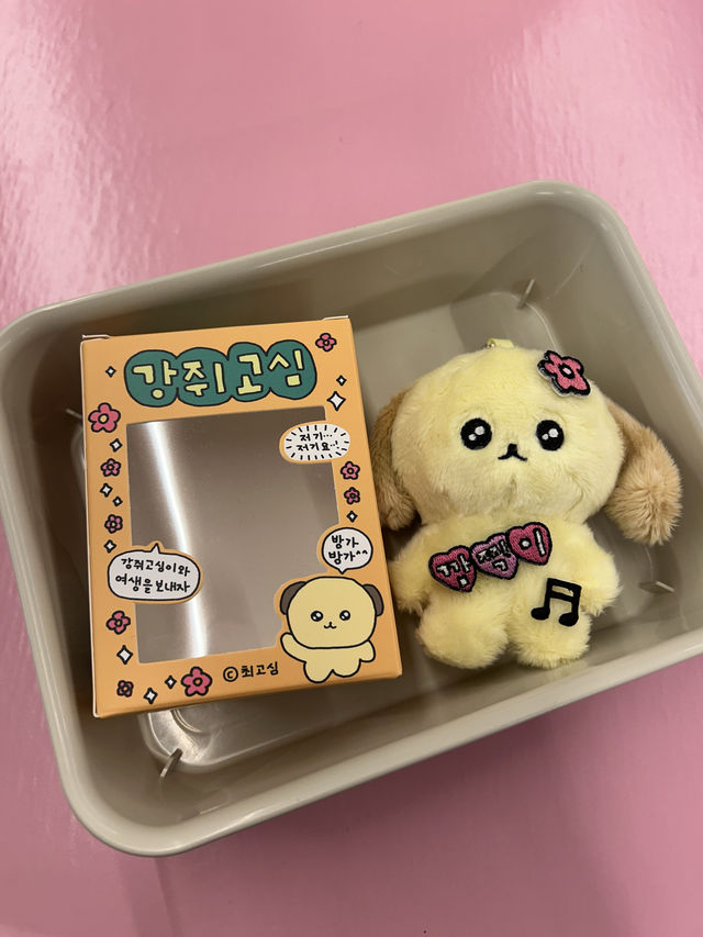 【韓国/弘大】"옵젵상가Ｘ최고법"期間限定コラボ💓ホンデの可愛い雑貨屋🧸