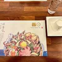 【釜山/海雲台】伝統の醤油漬け海鮮のお店