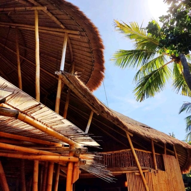 Bamboo Architecture at Tamarind Mediterranean Restaurant