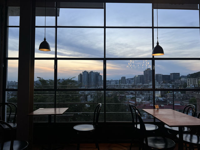 해방촌 야경 맛집, 루프탑 카페 무니 ☕🌟