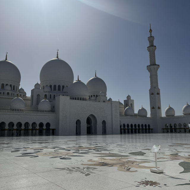 【UAE/アブダビ】現代モスクの最高峰✨