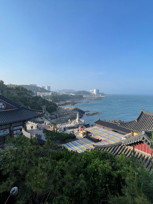 부산 바다와 절을 함께 볼 수 있는 독특한 곳 해동용궁사