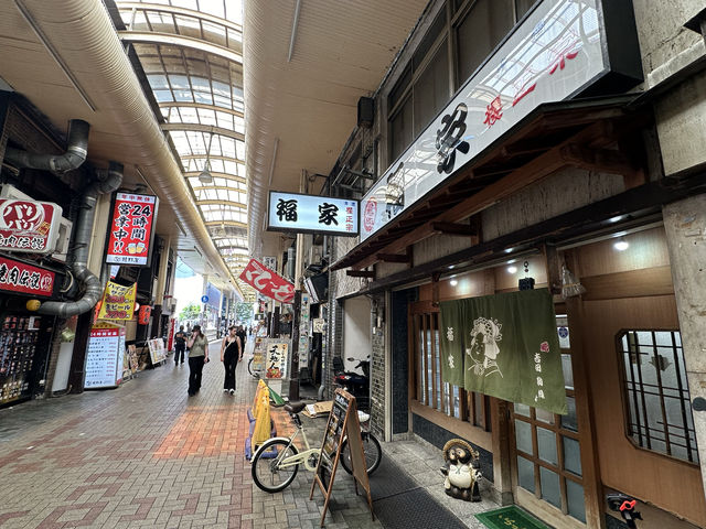 大阪・千日前。相合橋筋商店街にある食堂『福屋』
