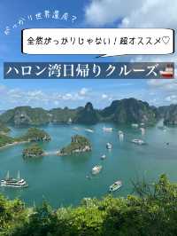 【世界遺産ハロン湾】1日スケジュールと注意事項