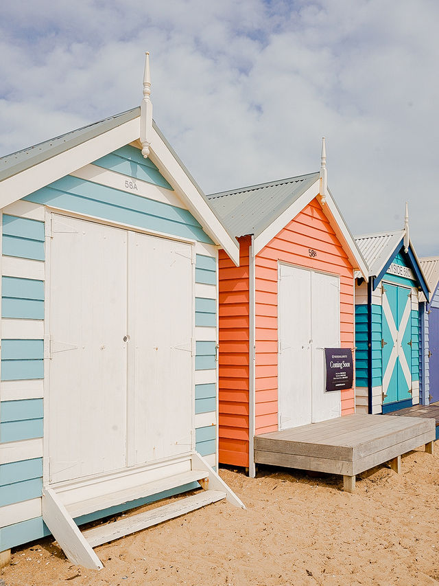 📍Brighton Bathing Boxes