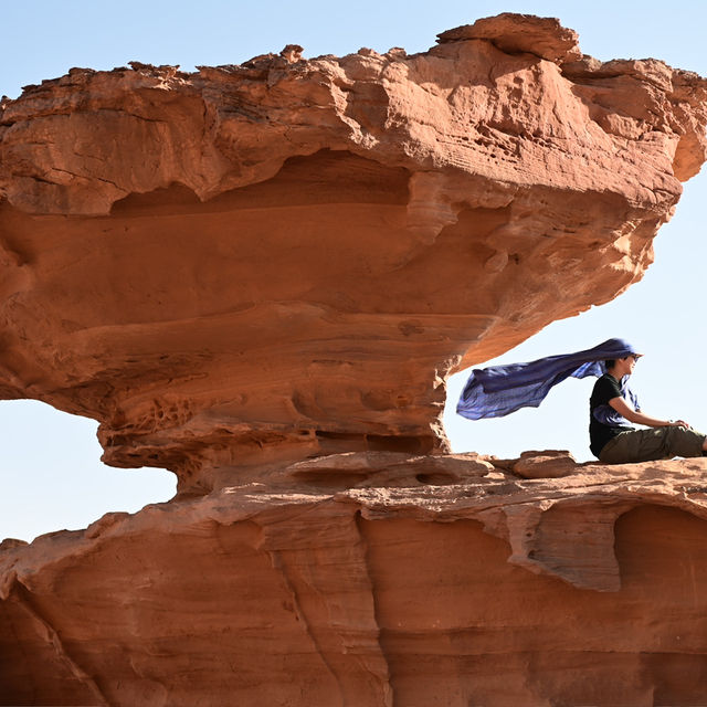 地球上最似火星地方 約旦wadi rum 