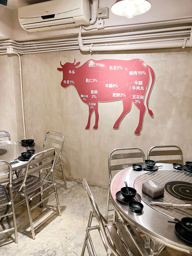 旺角新開潮汕牛肉火鍋