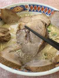 【北九州旅行】とんこつラーメン&焼飯🍜