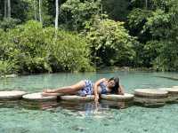 พายเรือ เล่นน้ำที่ป่าต้นน้ำบ้านราด จ.สุราษฎร์ธานี