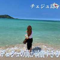 【チェジュ】チェジュの海が綺麗すぎるので行ってみてください✨
