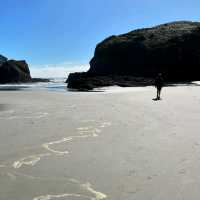 Wharariki Beach