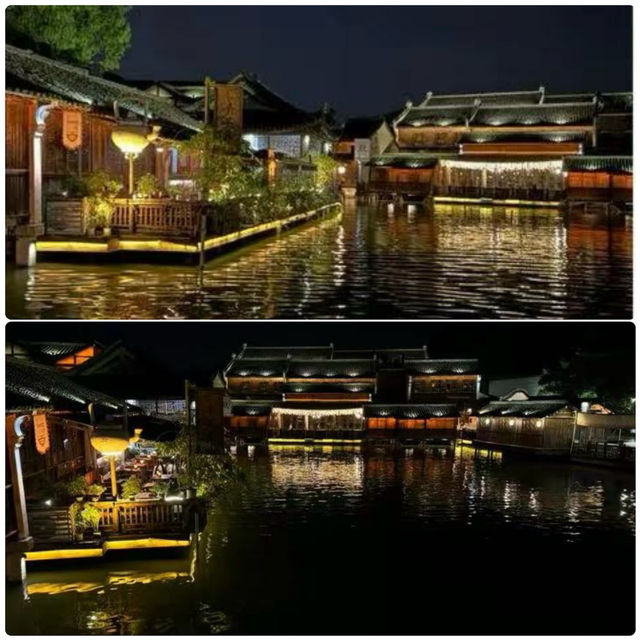 「煙雨江南，夜色迷離，詩韻婉約」烏鎮西柵夜遊記